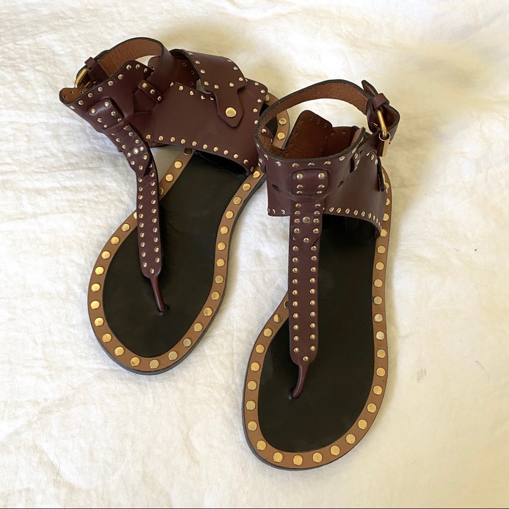 Isabel Marant Studded Sandals 39